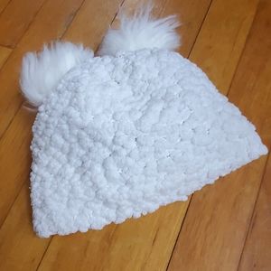 Baby Girls Winter Pom Hat